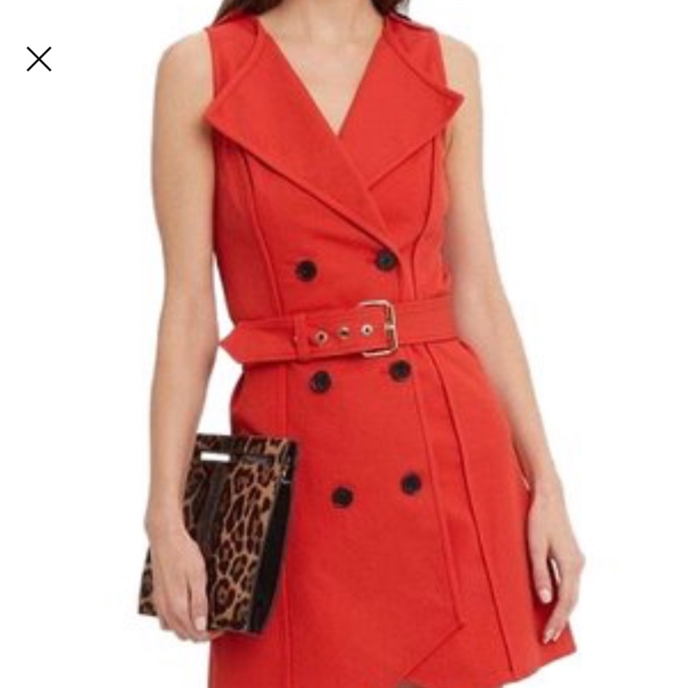 Derek Lam 10 Crosby belted trench dress